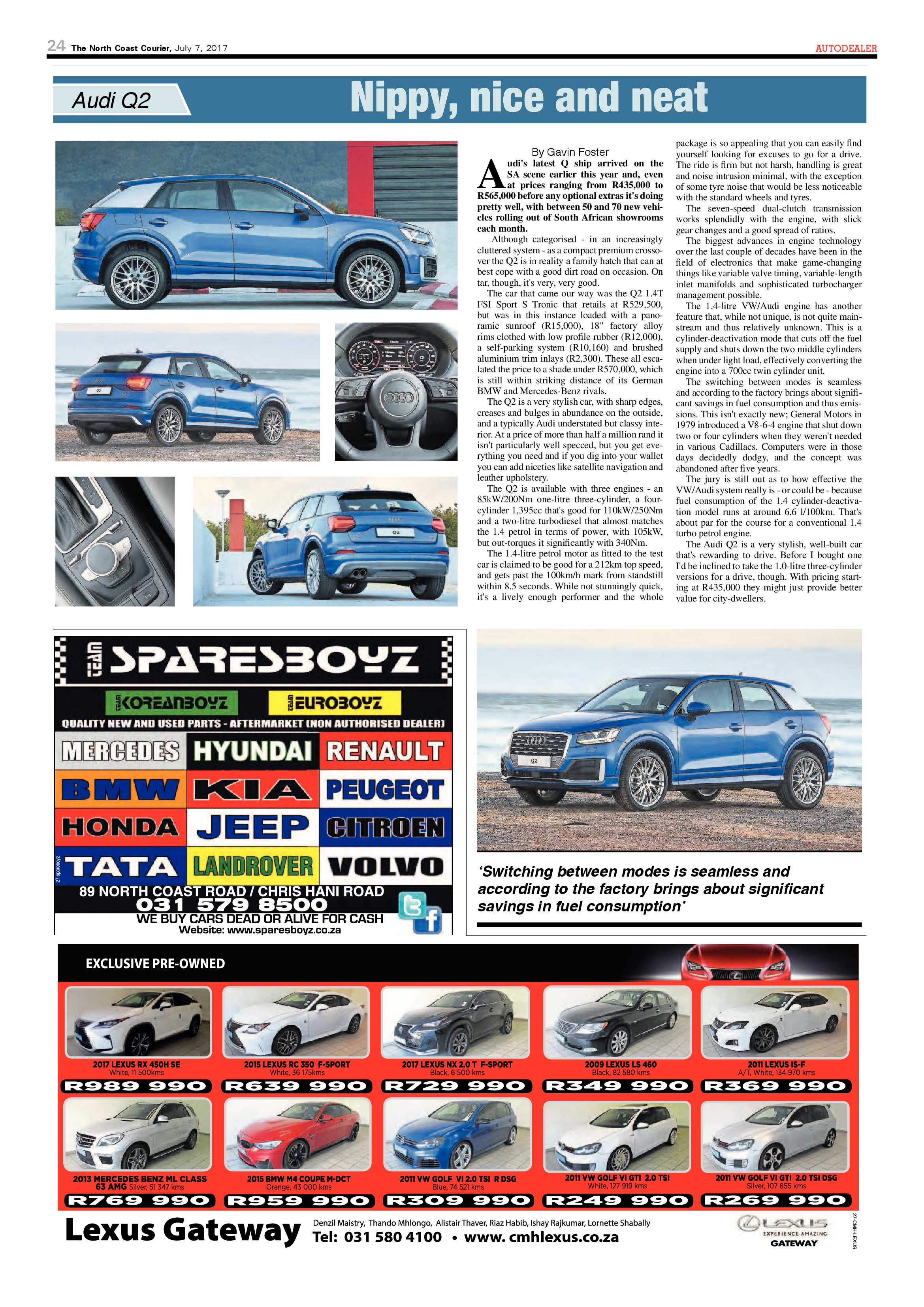 The North Coast Courier – 07 July 2017 page 24