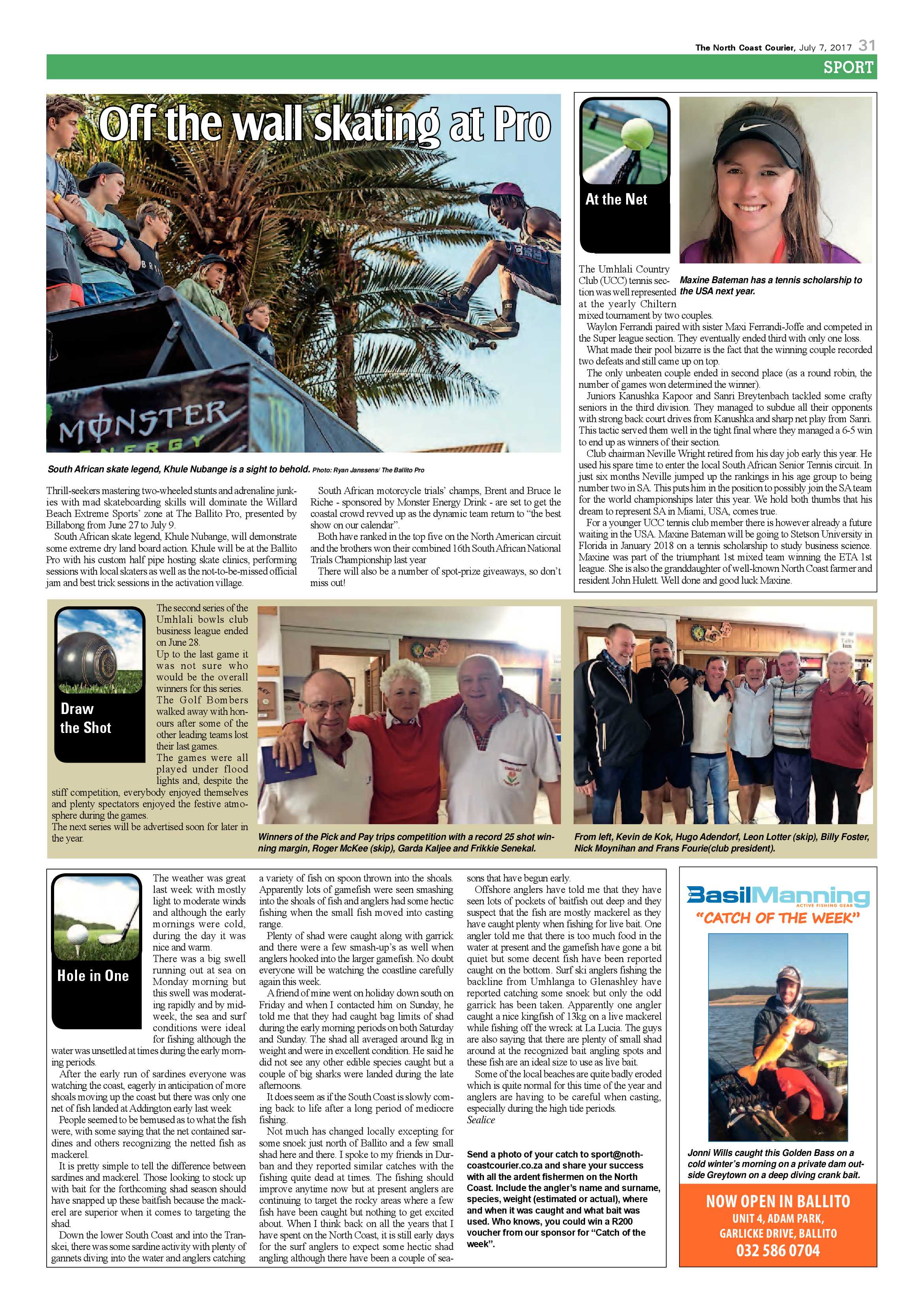 The North Coast Courier – 07 July 2017 page 31