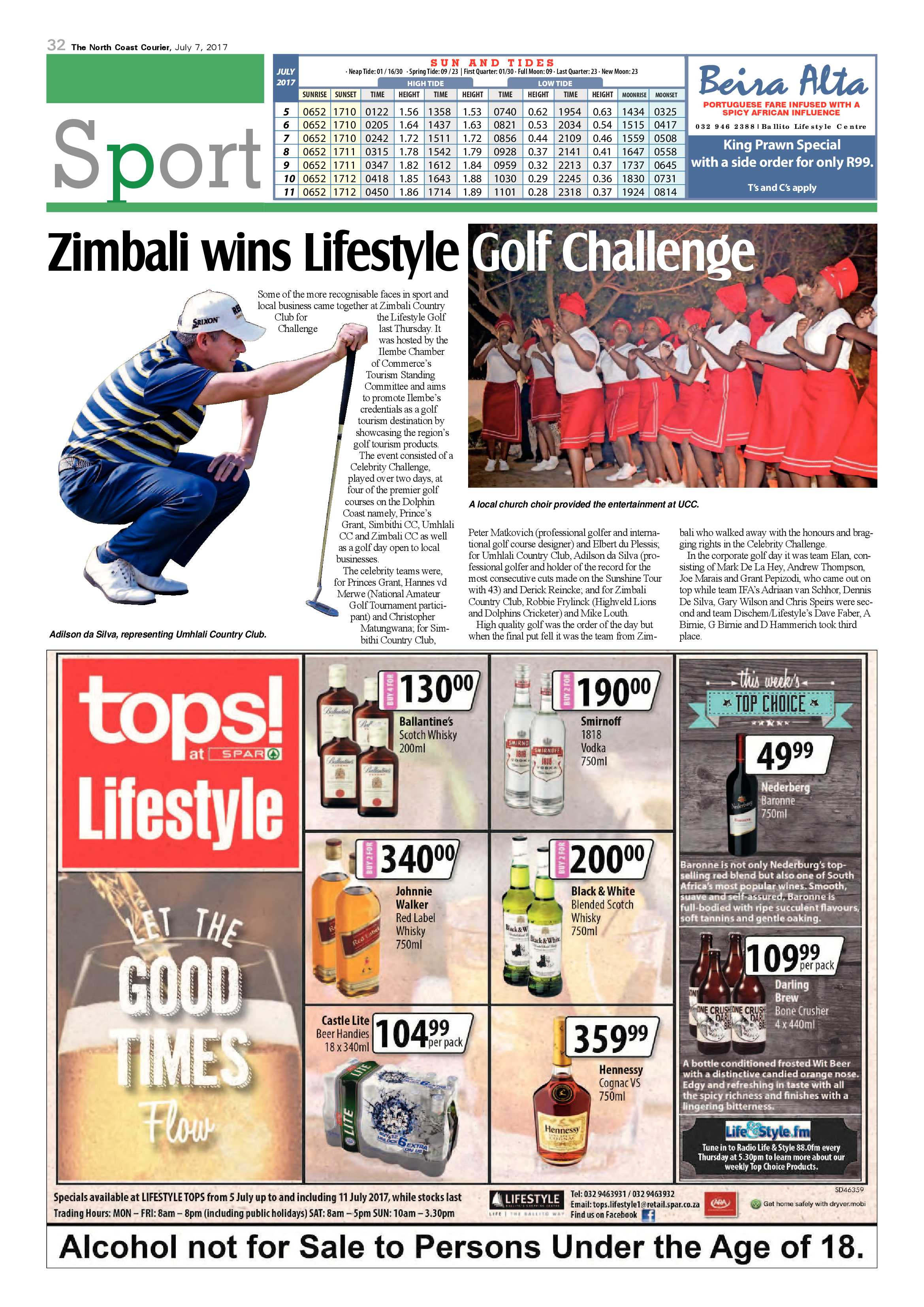 The North Coast Courier – 07 July 2017 page 32