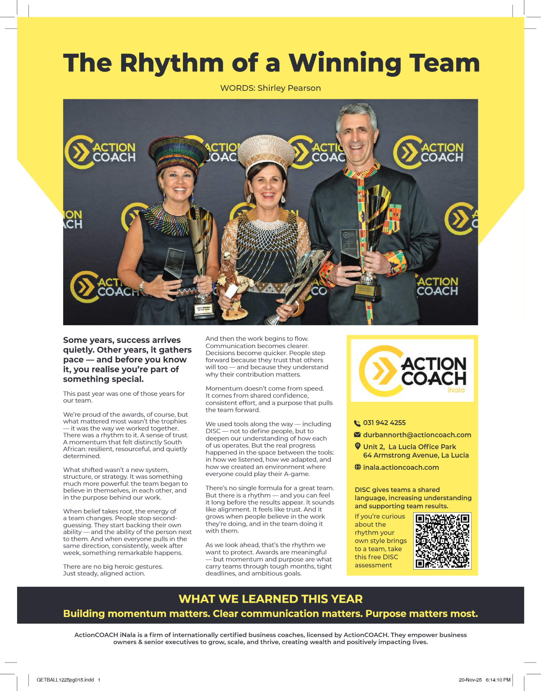 Get It Ballito Umdloti Umhlanga – December 2025 page 17