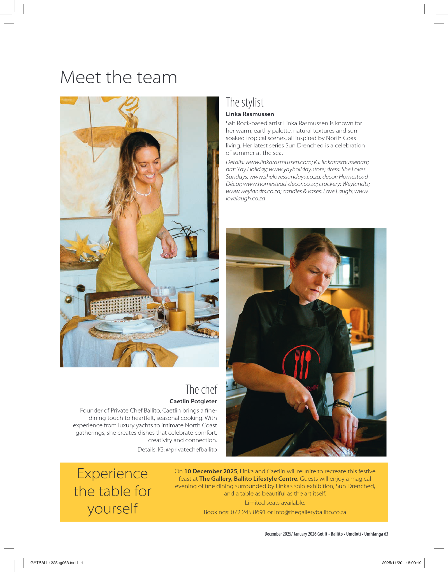 Get It Ballito Umdloti Umhlanga – December 2025 page 65