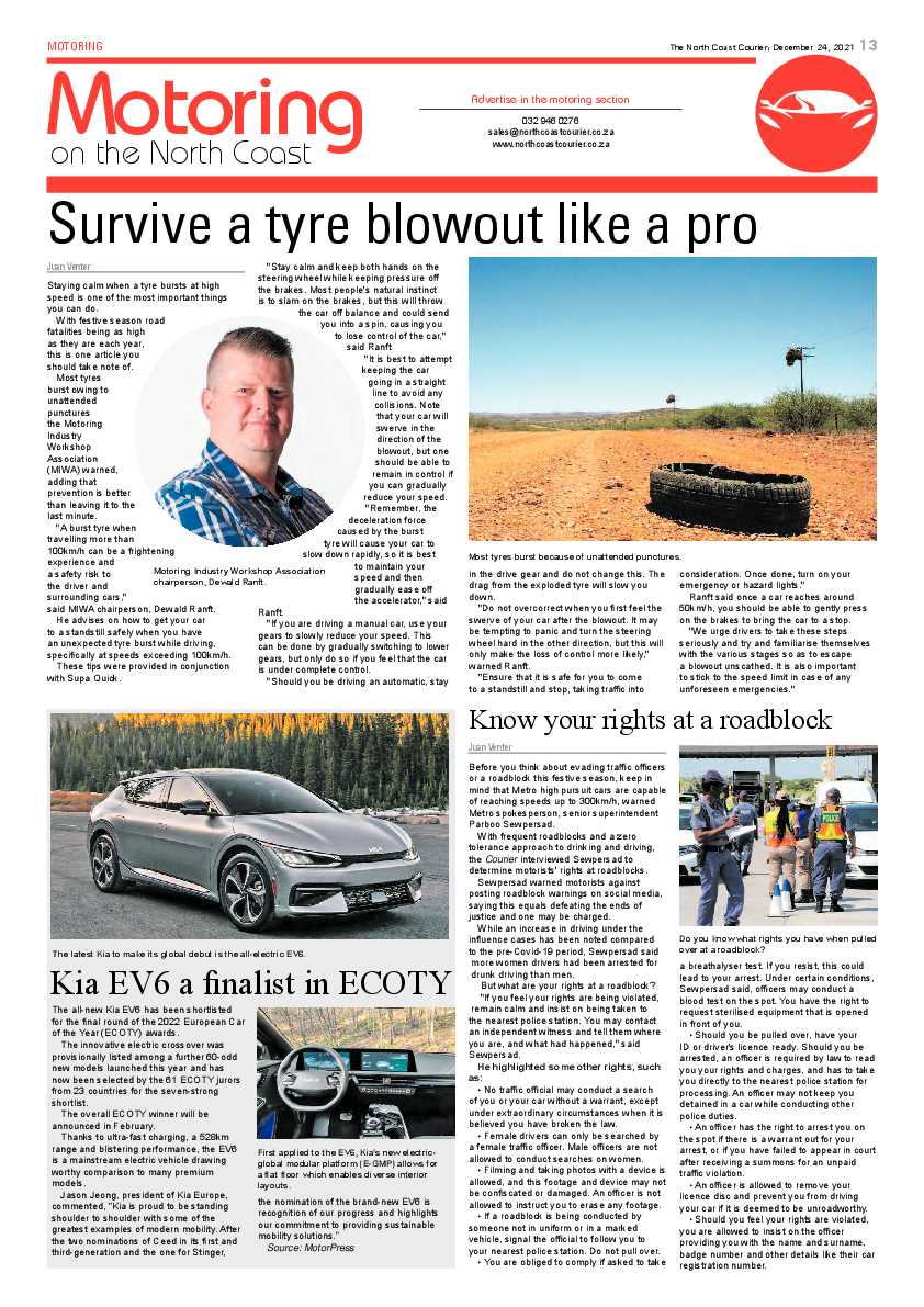 North Coast Courier 24 December 2021 page 13
