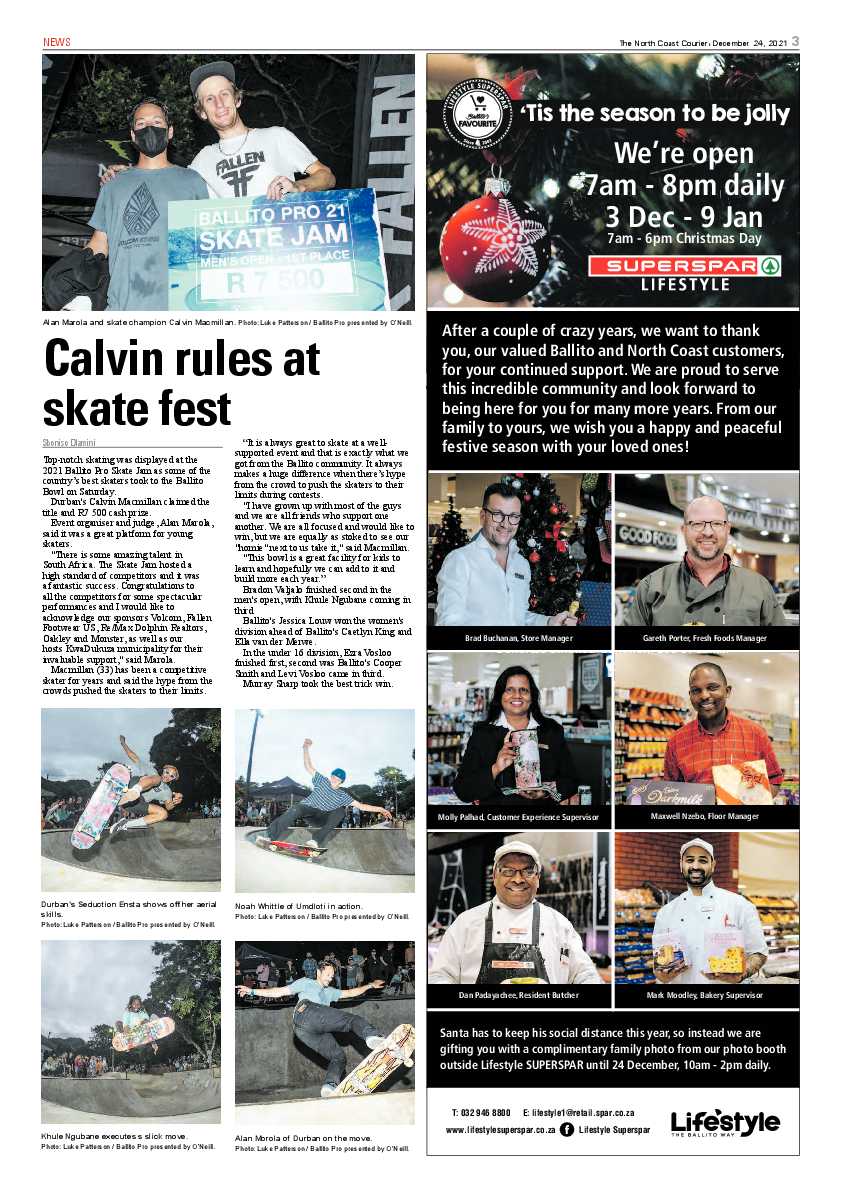North Coast Courier 24 December 2021 page 3